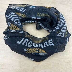 Black Jacksonville Jaguars infinity Scarf